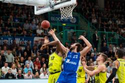 Basketball easyCredit BBL, medi bayreuth - Frankfurt Skyliners